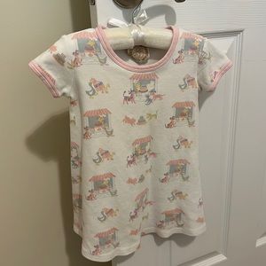 Polly play dress birthday cake animals